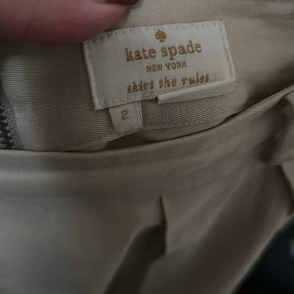 Kate Spade Linen/Cotton Circle Skirt - Picture 6 of 9